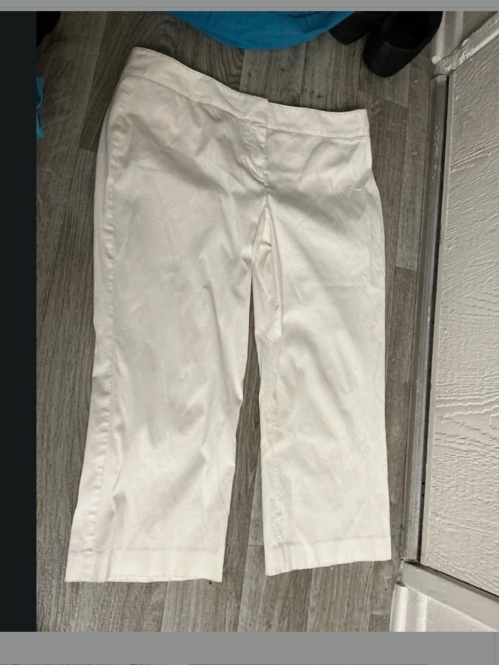 Preppy y2k vintage Express design studios editor cropped  Capris beige large